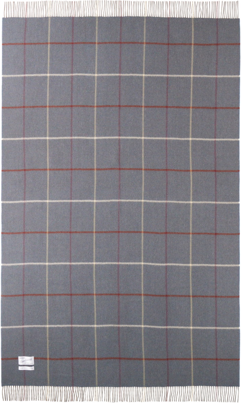 Photo: MAGNIBERG Gray & Blue Princess Blanket