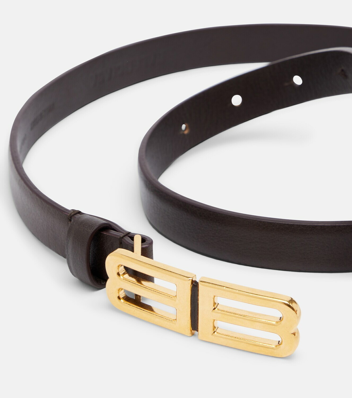 Balenciaga Bolero BB leather belt