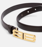 Balenciaga Bolero BB leather belt