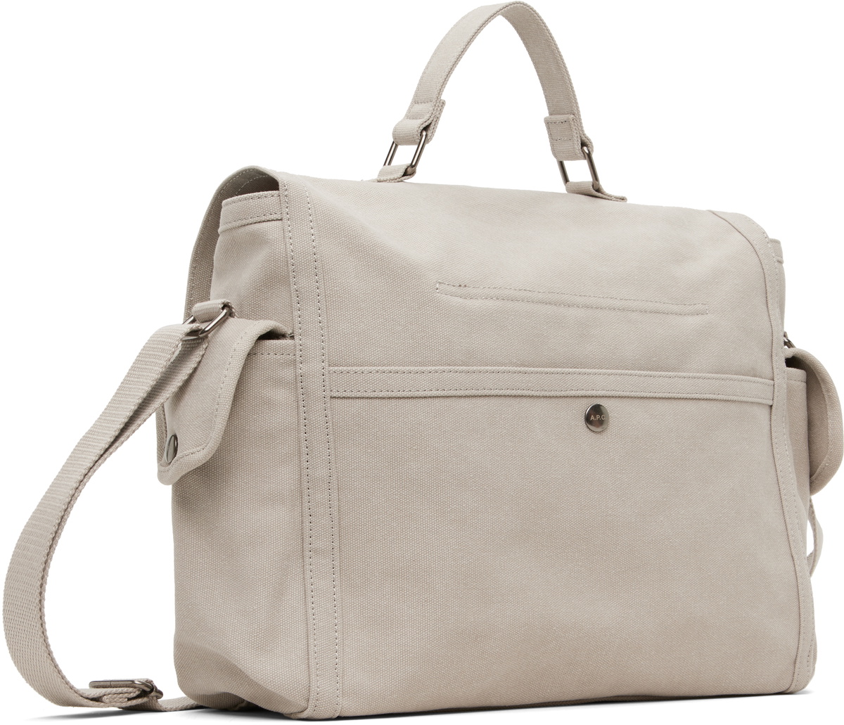 A.P.C. Gray Recuperation Satchel