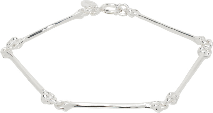 Photo: TAKAHIROMIYASHITA TheSoloist. Silver M Skeleton Bone Bracelet