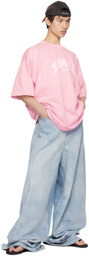 VETEMENTS Pink 'X-Small' T-Shirt
