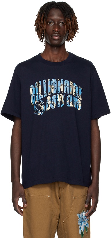 Photo: Billionaire Boys Club Blue Printed T-Shirt