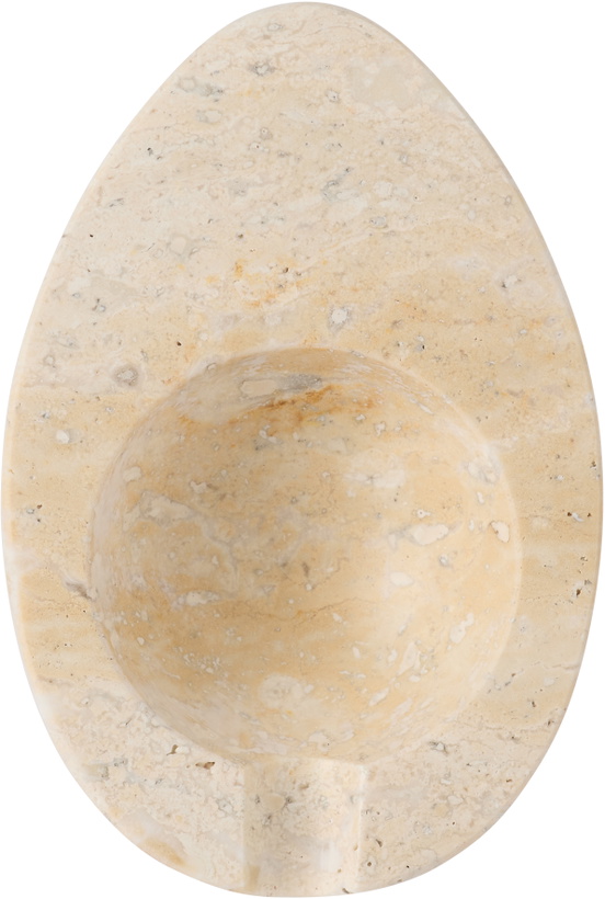 Photo: Binu Binu Beige Marble Sauna Egg Cup