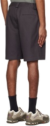 GR10K Gray Tailored Shorts