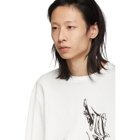 Our Legacy White Psychedelic Hunt Long Sleeve T-Shirt