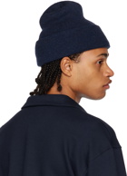 K.NGSLEY SSENSE Exclusive Navy BB Beanie