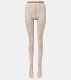 Valentino Floral tights