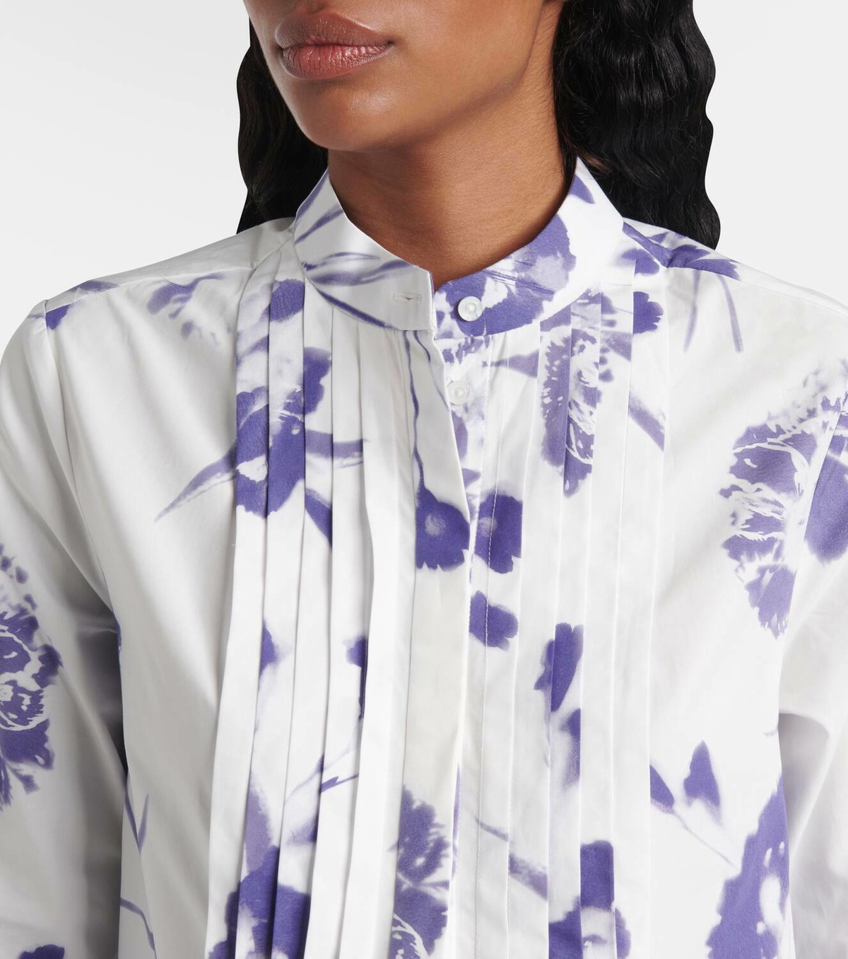 Erdem Floral cotton minidress