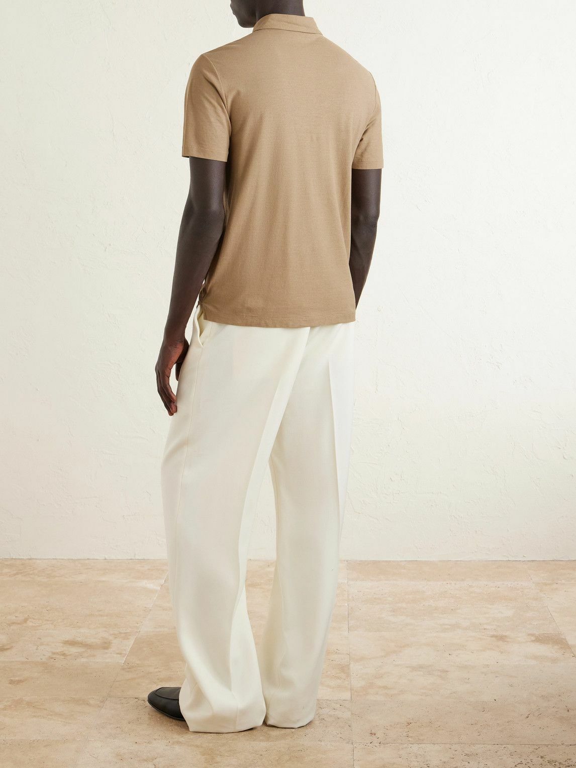 Slowear - Organic Cotton Polo Shirt - Brown