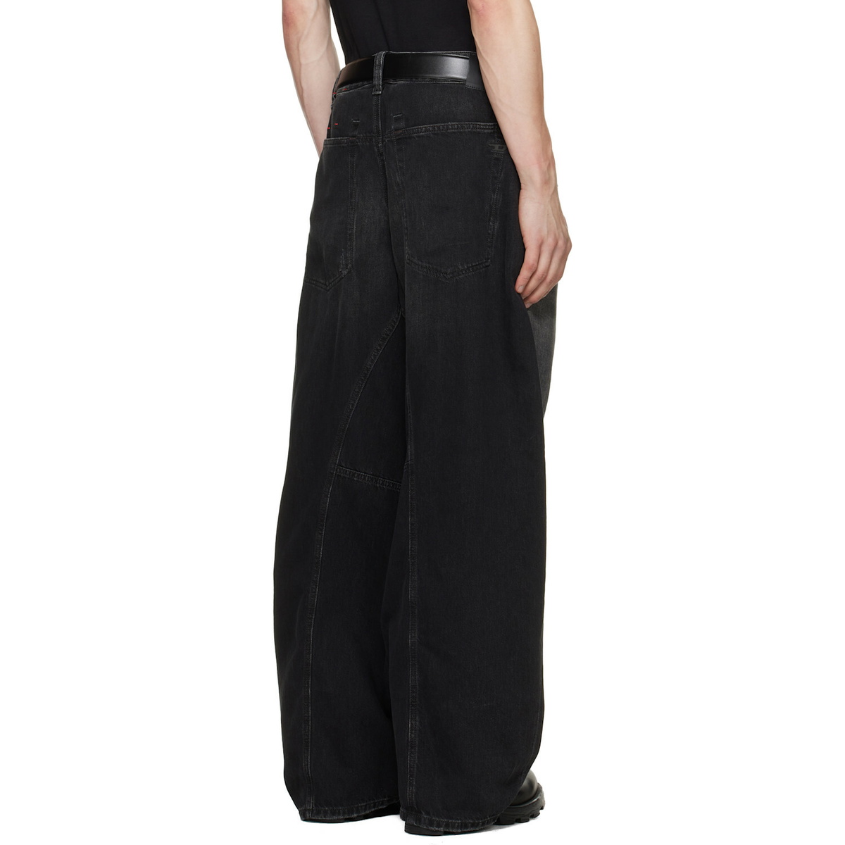 Diesel Black Regular Waist 1997 D-Enim-M Relaxed Jeans