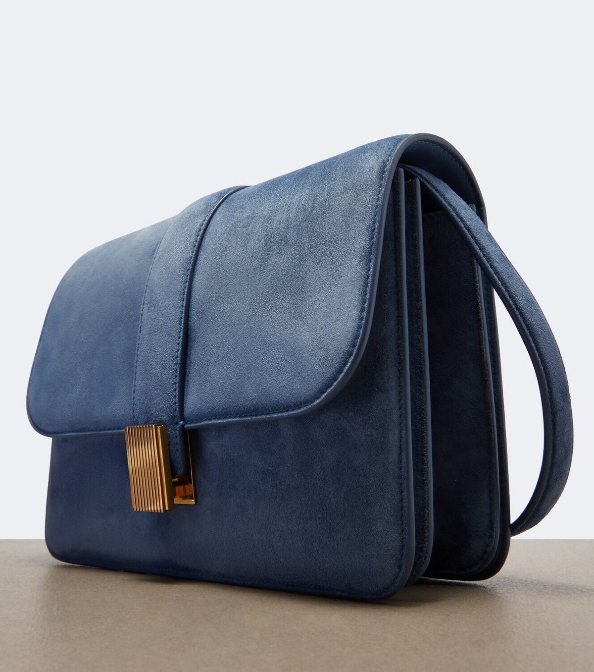 Khaite Blake suede crossbody bag
