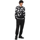 McQ Alexander McQueen Black Swallow Swarm Sweatshirt