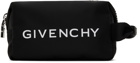 Givenchy Black G-Zip Pouch