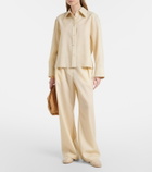 Manolo Blahnik Espadra raffia-effect espadrilles