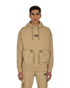 Adidas Originals R.Y.V. Loose Fit Hooded Sweatshirt Beige