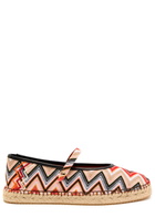 Missoni Lola Suede Espadrille Flats Multicoloured