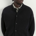Folk Men's Knitted Jacket in Black