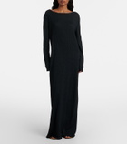 The Row Silk maxi dress