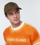 Stone Island Logo cotton cap