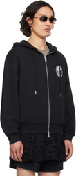 Han Kjobenhavn Black 'Officer' Printed Hoodie