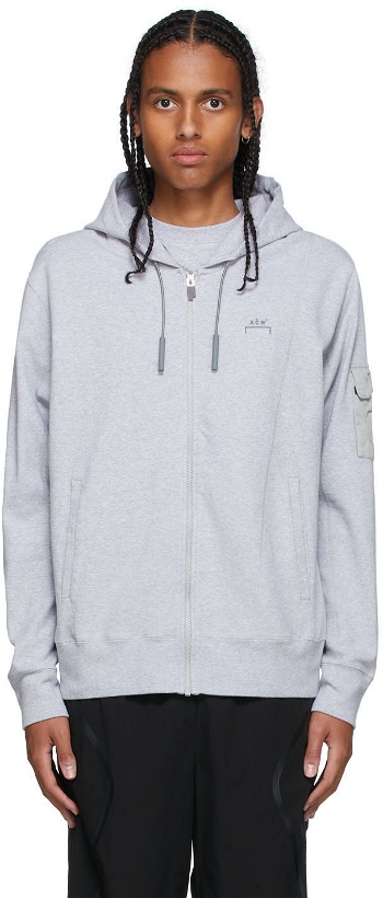 Photo: A-COLD-WALL* Grey Essential Hoodie