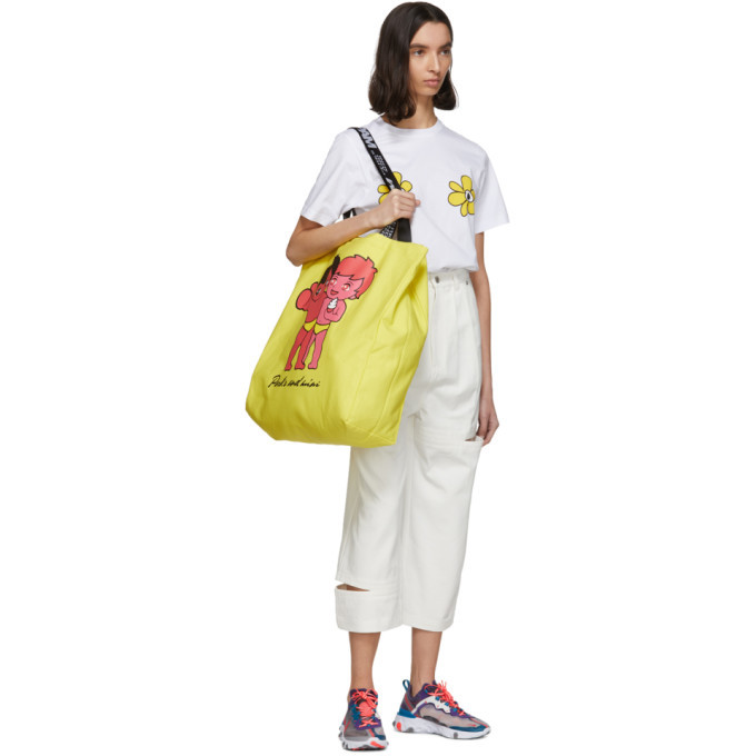 Perks and Mini SSENSE Exclusive White Bri Bri Jeans