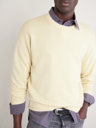 Visvim - Jumbo SB Wool and Cotton-Blend Jersey Sweatshirt - Yellow