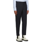 Lanvin Navy Wool Patch Chino Trousers