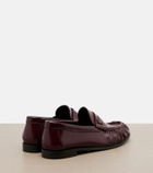 Saint Laurent Le Loafer leather penny loafers
