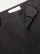 Studio Nicholson - Barrel-Leg Cotton-Twill Trousers - Gray