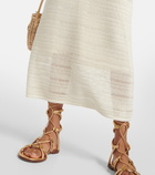 Zimmermann Ginger ribbed-knit midi dress