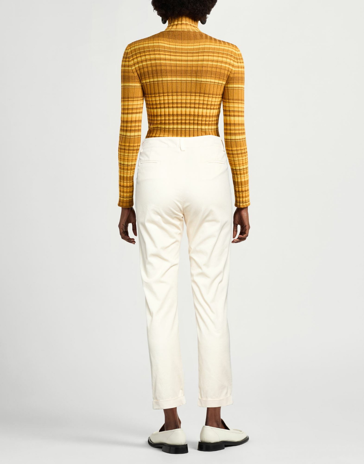 Manila Grace Womens Pants Cream