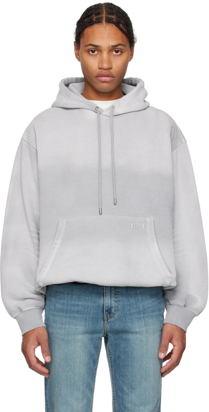 Photo: Solid Homme Gray Jersey Hoodie