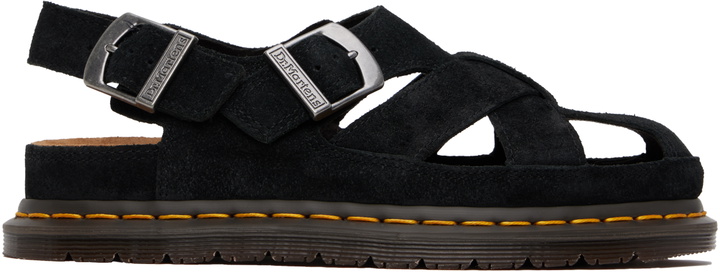 Photo: Dr. Martens Black Archive Fisherman Suede Sandals