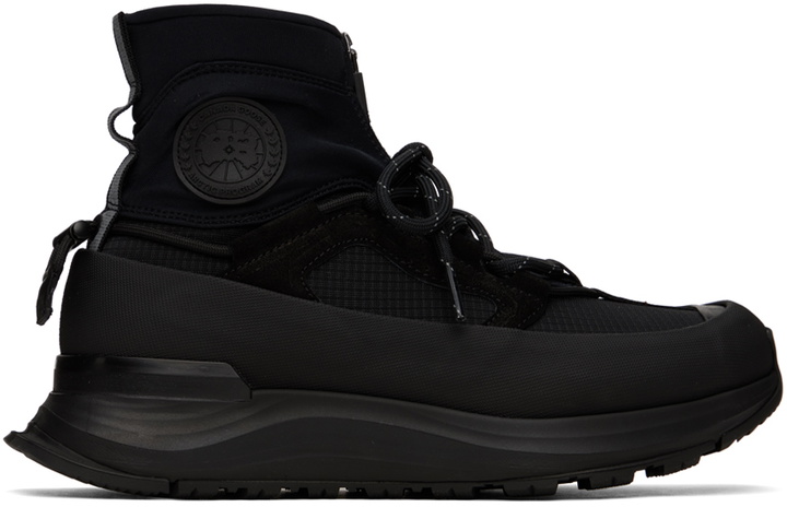 Photo: Canada Goose Black Glacier Trail High Sneakers