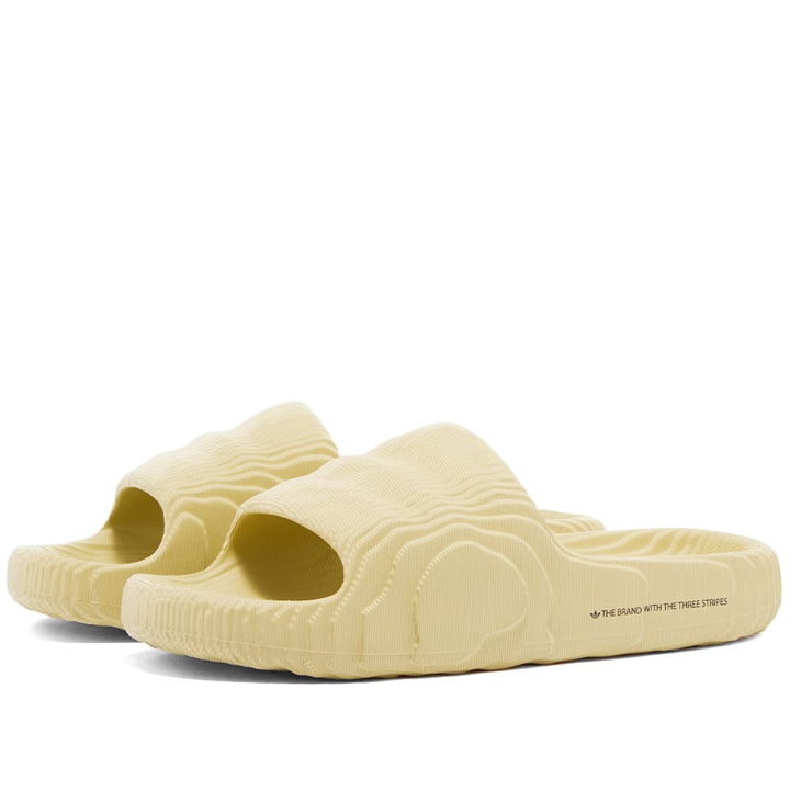 Photo: Adidas Men's Adilette 22 in Desert Sand