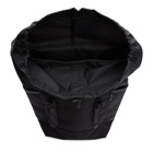 Comme des Garcons Homme Black Nylon Canvas Backpack