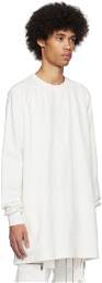 Rick Owens Off-White Baseball Sweatshirt