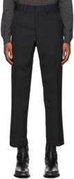 Lemaire Black Straight-Leg Trousers