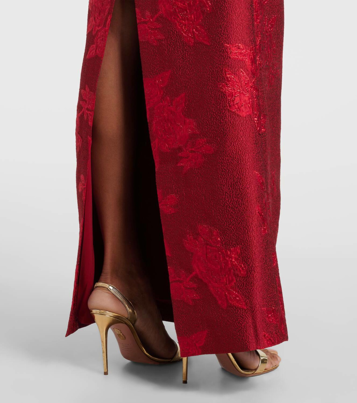 Rebecca Vallance Henrietta brocade bustier gown