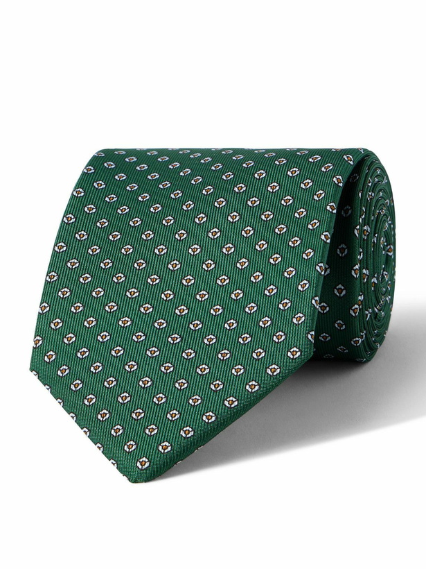 Photo: Kingsman - Drakes 7.5cm Silk-Jacquard Tie