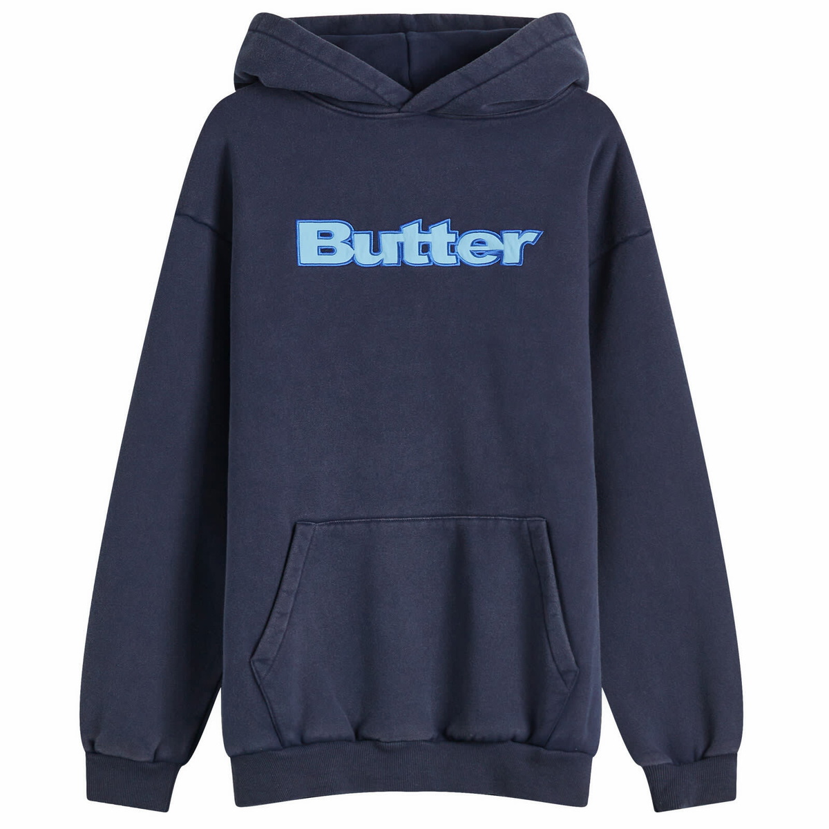 Butter Goods Finest Logo Pullover Hood Black Hoodies Butter