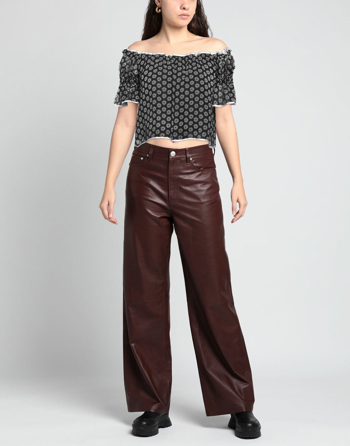 Alessia Santi Womens Top in Black