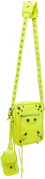 Balenciaga Yellow 'Le Cagole' Messenger Bag