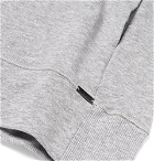 Hanro - Mélange Stretch-Cotton Jersey Zip-Up Sweatshirt - Men - Light gray