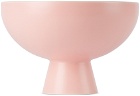 raawii Pink Strøm Large Earthenware Bowl