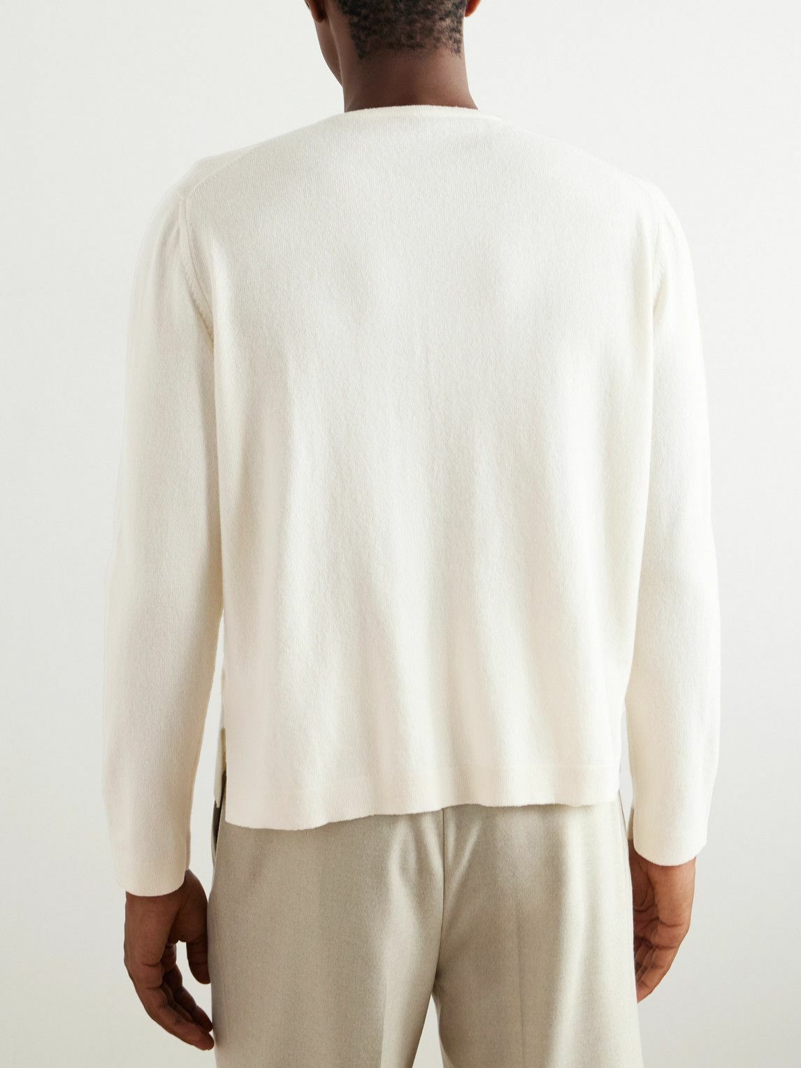 Stòffa - Cashmere T-Shirt - Neutrals
