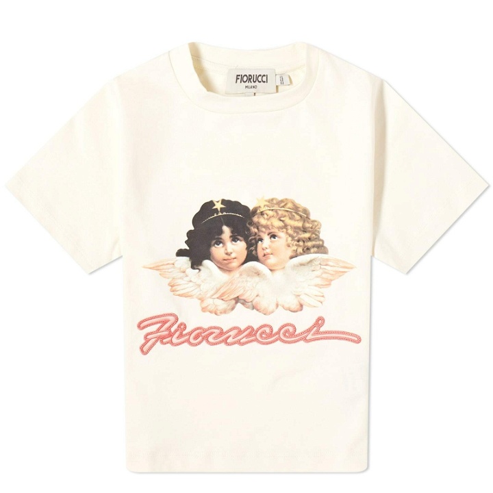 Photo: Fiorucci Women's Angel Mini T-Shirt in Cream