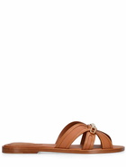 ZIMMERMANN - 10mm Prisma Slide Leather Flat Sandals